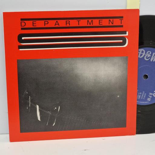 DEPARTMENT S Is Vic There? Demon Records D 1003, 2 Track 7” Single