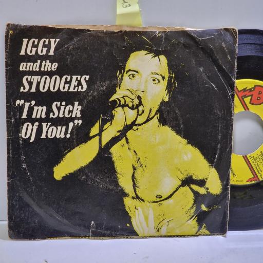 IGGY AND THE STOOGES I’m sick of you 7” vinyl EP. EP-113