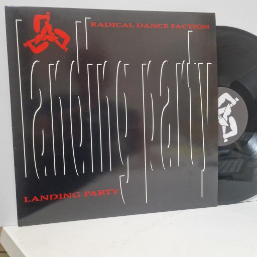 RADICAL DANCE FACTION Landing Party, Earth Zone EZ-002, 3 Track 12” Single