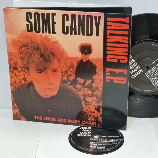 JESUS AND MARY CHAIN Some Candy Talking EP, Blanco Y Negro NEG 19F, 7” EP (2X Vinyl)