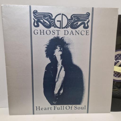 GHOST DANCE Heart Full Of Soul Karbon KAR606T, 3 Track 12” Single