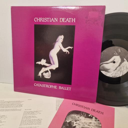 CHRISTIAN DEATH Catastrophe Ballet, Contempo Records CONTE 105, 12” LP