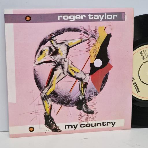 ROGER TAYLOR My country, Fun in space 7 single. SEMI5200