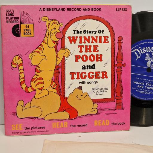 VARIOUS The Story of Whinnie The Pooh And Tigger, Disneyland LLP 333, 7 Long Play