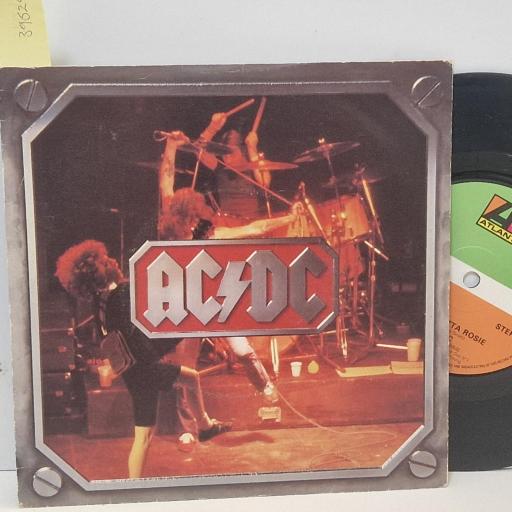 AC/DC Whole Lotta Rosie, Atlantic HM 4, 2 Track 7” Single, Reissue