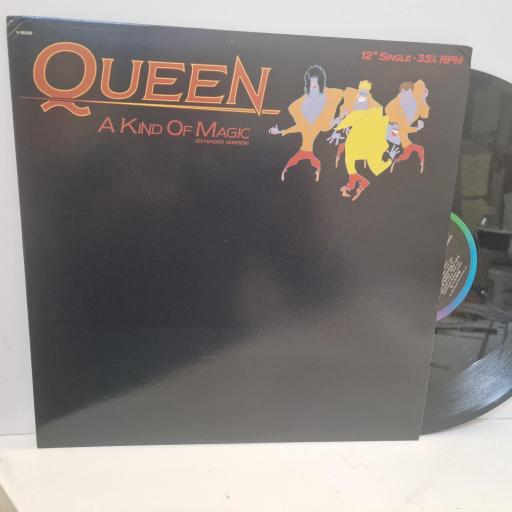 QUEEN A Kind Of Magic (Extended Version), Capitol Records V-15232, 2 Track 12” Single