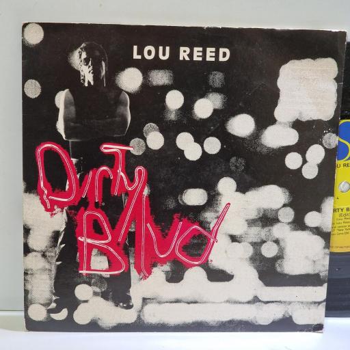 LOU REED Dirty Blvd., Last great american whale 7” single. W7547