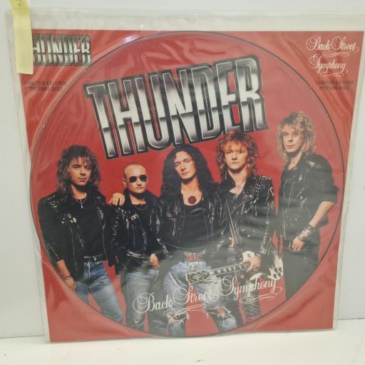 THUNDER Back Street Symphony, EMI 12 EMPD 137, 12” Picture Disc