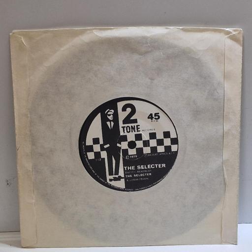 THE SPECIAL A.K.A vs. THE SELECTER Gangsters / The Selecter 7” single. TT2