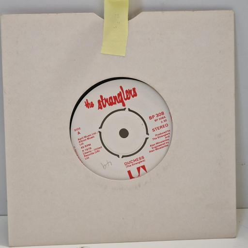 THE STRANGLERS Duchess, Fools rush out 7” single. BP308