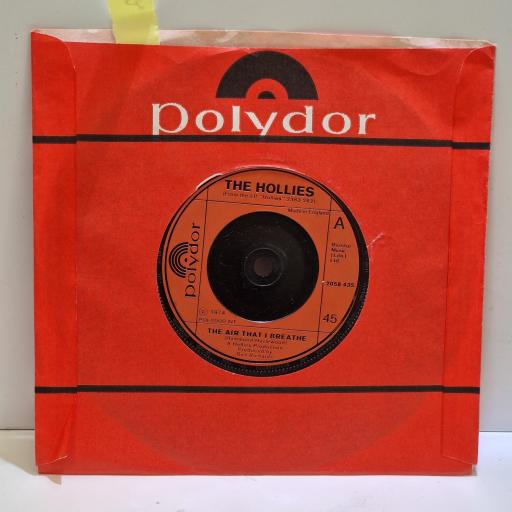 THE HOLLIES The air that I breathe, No more riders 7” single. 2058435