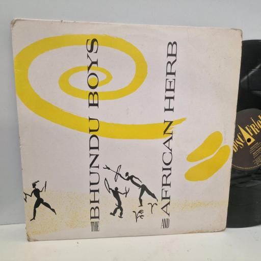 THE BHUNDU BOYS AND AFRICAN HERB, The Bhundu Boys and African Herb, Discafrique DIS 1 1985, 12” 4-Track EP