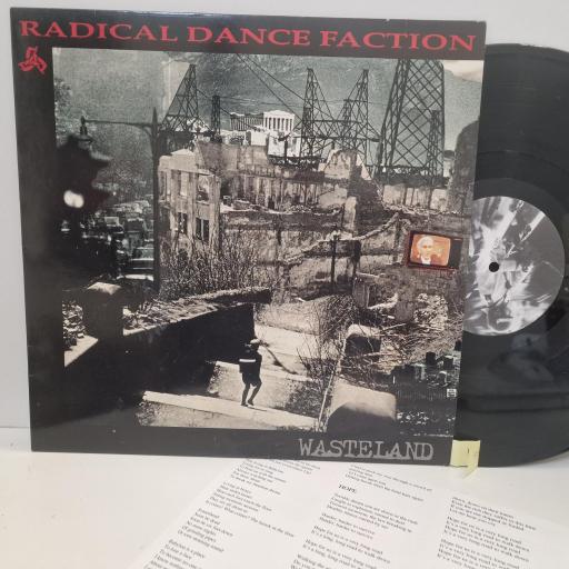 RADICAL DANCE FACTION Wasteland, Earth Zone EZV3, 12” LP