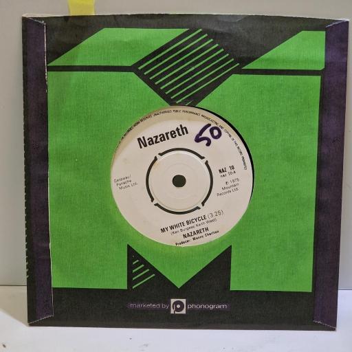 NAZARETH My white bicycle, Miss misery 7” single. NAZ10