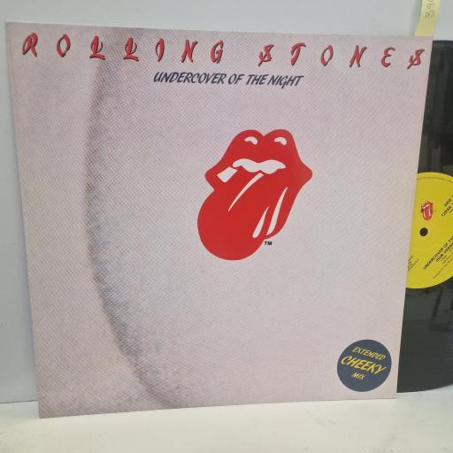 THE ROLLING STONES Undercover Of The Night (Extended Cheeky Mix), Rolling Stones Records 12 RSR 113, 2 Track 12” Single, Stereo