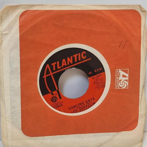 LED ZEPPELIN Dancing days, Over the hills and far away 7 single. 45-2970