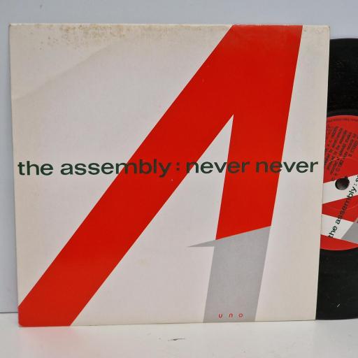 THE ASSEMBLY Never never, Stop / start 7 single. 7TINY1