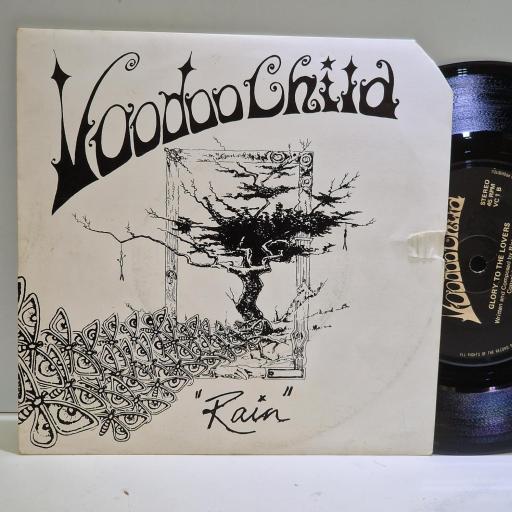 VOODOO CHILD Rain, Glory to the lovers 7” single. VC1