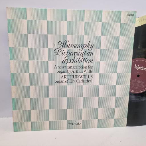 MUSSORGSKY / ARTHUR WILLS Pictures At An Exhibition, Hyperion A66006, 12” LP