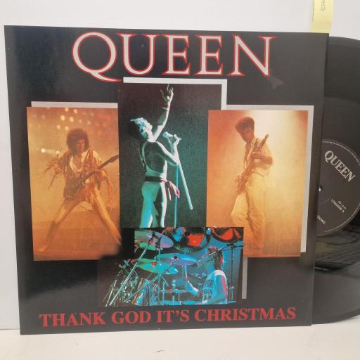 QUEEN Thank God It’s Christmas, EMI 12 QUEEN 5, 3 Track 12” Single