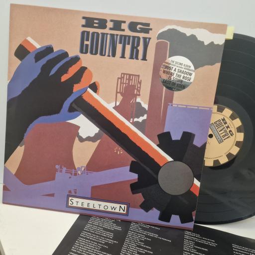 BIG COUNTRY Steeltown, Mercury MERH 49, 12” LP, Non-Gatefold Sleeve