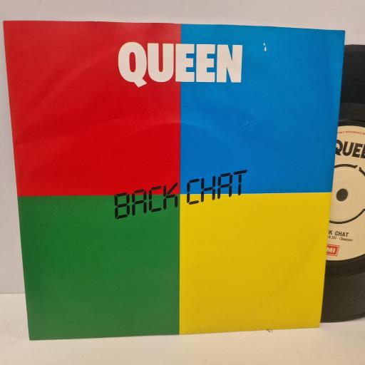 QUEEN Back Chat Staying Power 7” single. EMI5325