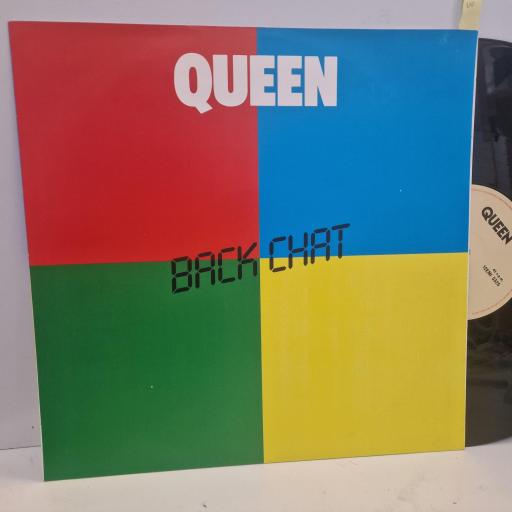 QUEEN Back Chat, EMI 12 EMI 5325, 2 Track 12” Single