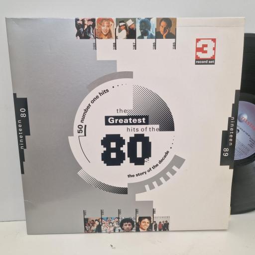 VARIOUS The Greatest Hits Of The 80s, Telstar STAR 2382, 12” LP, Compilation