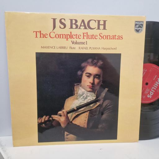 JS BACH, MAXENCE LARRIEU, RAFAEL PUYANA The Complete Flute Sonatas 12” vinyl LP. 6856028