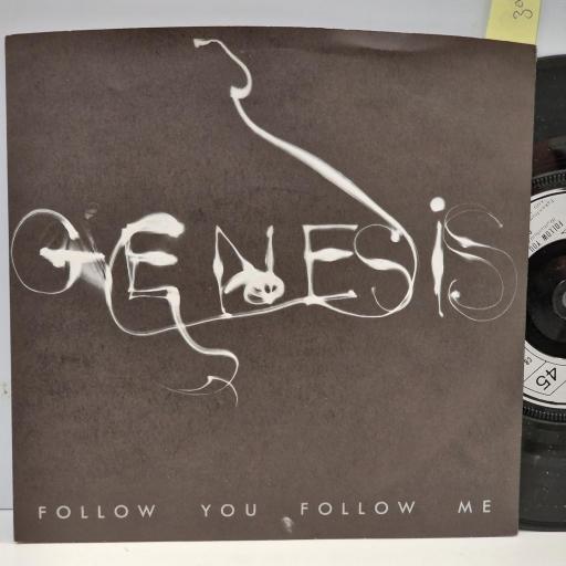 GENESIS Follow You Follow Me, Charisma CB 309, 2 Track 7” Single