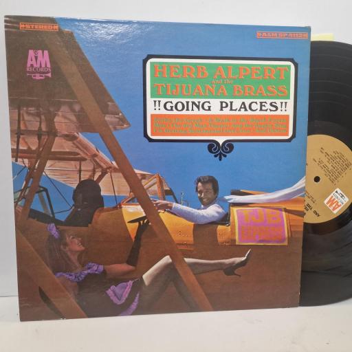 HERB ALPERT AND THE TIJUANA BRASS !!Going Places!!, A&M Records SP 4112, 12” LP