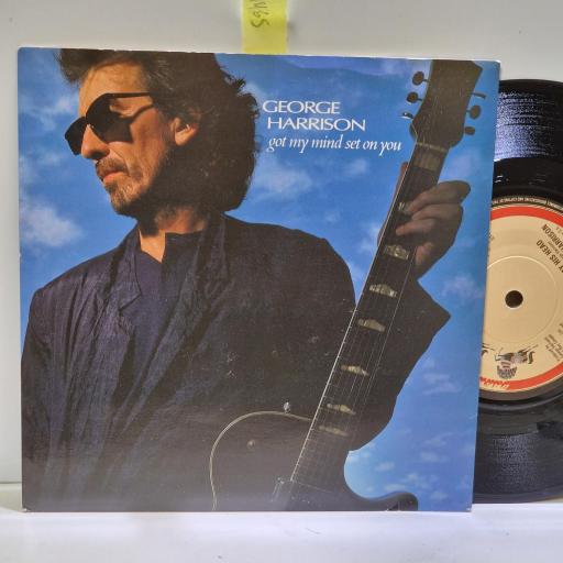 GEORGE HARRISON Got my mind set on you, Lay his head 7” single. W8178