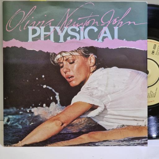 OLIVIA NEWTON JOHN Physical, The promise ( the dolphin song) 7” single. EMI5234