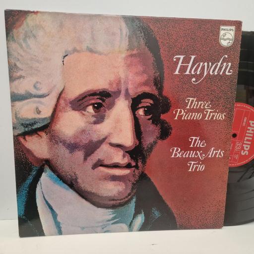 HAYDN, THE BEAUX ARTS TRIO Three piano trios 12” vinyl LP. 6500023