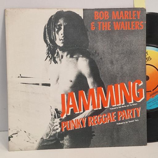 BOB MARLEY & THE WAILERS Jamming / Punky Reggae Party, Island Records WIP 6410, 7 Single