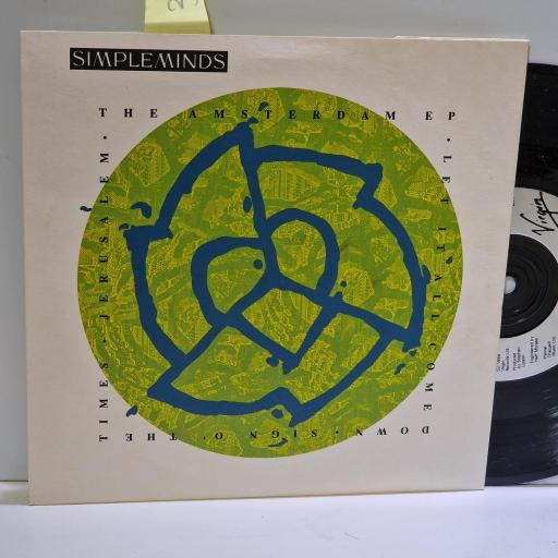 SIMPLE MINDS The Amsterdam EP 7” single. SMX6