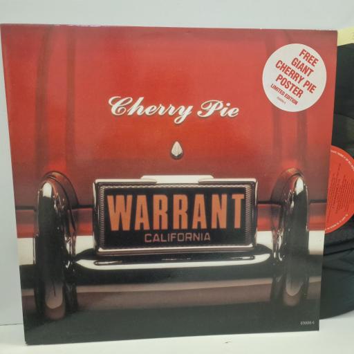 WARRANT Cherry Pie, Columbia 656686-6, 4 Track 12” Single, Limited Edition