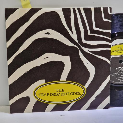 THE TEARDROP EXPLODES Reward, Strange house in the snow 7” single. TEAR2