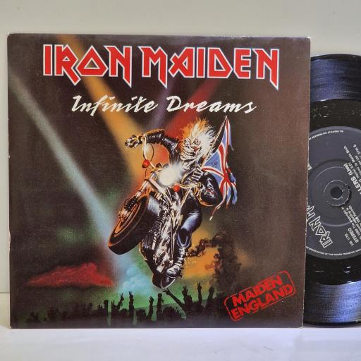 IRON MAIDEN Infinite dreams (live), Killers (live) 7” single. EM117