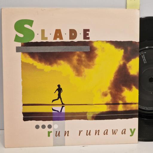 SLADE Run Runaway, RCA RCA 385, 7 Single, Solid Centre