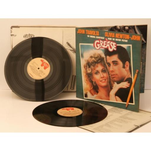 GREASE The Original Soundtrack RS 24004 JOHN TRAVOLTA OLIVIA NEWTON-JOHN