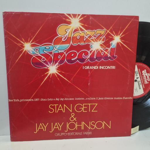 STAN GETZ & JAY JAY JOHNSON Stan Getz & Jay Jay Johnson, Gruppo Editoriale Fabbri JS-04, 12” LP Reissue