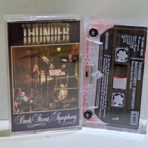 THUNDER Back street symphony CASSETTE. TCEMC3570