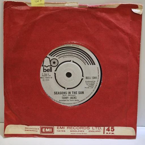 TERRY JACKS Seasons in the sun, Put the bone in 7” single. BELL1344