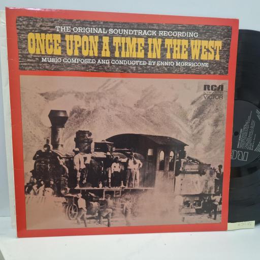 ENNIO MORRICONE Once Upon A Time In The West (The Original Soundtrack Recording), RCA Victor PL 31387, 12” LP