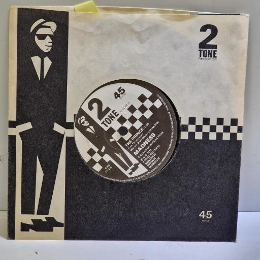 MADNESS The prince, Madness 7” single. CHSTT3