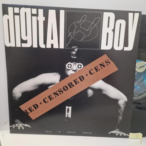 DIGITAL BOY This Is A Mutha F**ker! (Censored), Flying Records FLYUK14TR, 4 Track 12” Single