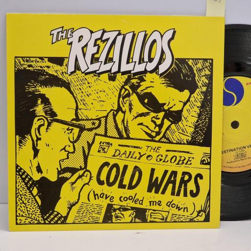 THE REZILLOS Cold Wars, Sire SIR 4014, 2 Track 7” single