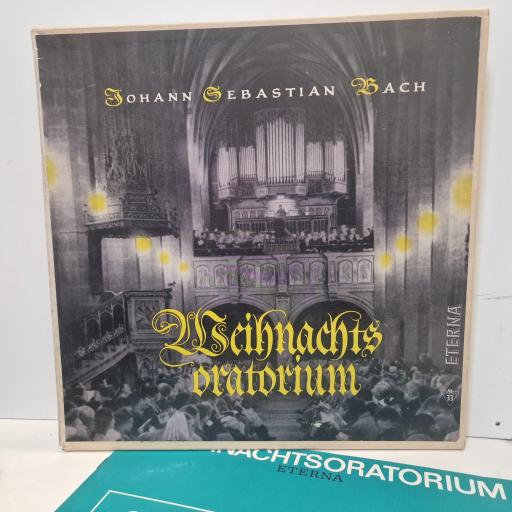 JOHANN SEBASTIAN BACH Weinachtsoratorium, Eterna 8 20 084-087, 12” LP, Repress, Mono, Box Set