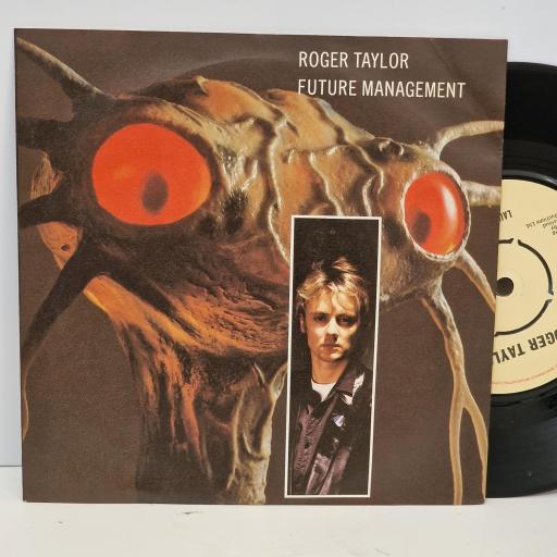 ROGER TAYLOR Future management, Laugh or cry 7 single. EMI5157